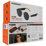 عینک هوشمند پرودو مدل Porodo Velora Smart Sunglasses PDLFSTG09OR - Image 2