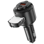 شارژر فندکی 75 وات و خوشبوکننده هوا پرودو Porodo MistCharge Car Charger with Air Diffuser PDC40BK - Image 5