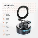 هولدر موبایل وکیوم مکشی مگ سیف پرودو مدل PD-HSM10-BK - Image 12