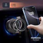 هولدر موبایل وکیوم مکشی مگ سیف پرودو مدل PD-HSM10-BK - Image 3