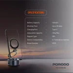 هولدر موبایل وکیوم مکشی مگ سیف پرودو مدل PD-HSM10-BK - Image 13