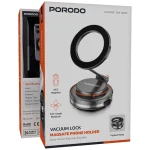 پایه نگهدارنده گوشی پرودو مدل Vacuum Lock MagSafe PDMPHESBK - Image 2