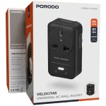 شارژر دیواری پرودو مدل Velocitas Universal PDUKAUN01DBK - Image 2