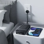 چندراهی برق تایمر دار با کابل متصل پاورولوژی Powerology 2500W 6AC Power Strip with Built-In Retractable Cables PWCUQC030 - تصویر 4