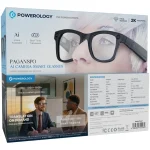 عینک هوشمند پاورولوژی Paganspo با دوربین و هوش مصنوعی مدل PWAICMGY - Image 2
