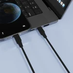 کابل USB-C به لایتنینگ پاورولوژی مدل PCAB013WH Power Sync Flex طول ۲ متر با پشتیبانی از PD 60W دارای تاییدیه MFI اپل - Image 4