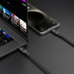 کابل USB-C to Lightning PD 30W 1.2M پاورولوژی مدل Power Sync Weave PCAB018GY دارای تاییدیه MFI اپل - Image 4