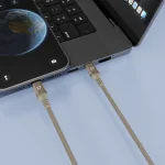 کابل USB-C to Lightning PD 30W 1.2M پاورولوژی مدل Power Sync Weave PCAB018GY دارای تاییدیه MFI اپل - Image 3
