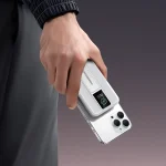 پاوربانک 10000 میلی آمپری 30 واتی وایرلس شارژ مگ سیف qi2 مدل Vision پاورولوژی Powerology PPB20910BK - Image 5