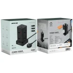 چندراهی برق Power Tower گرین لاین مدل GNPWS2500WBK - Image 2