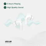 هدفون بی سیم گرین لاین مدل Santorini 2 GNSAN2BUDS - Image 9