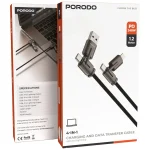 کابل شارژ و انتقال داده 4 در 1 پرودو مدل PDCBL0050BK - Image 2