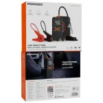 جامپ استارتر و پمپ باد 4 در 1 و پاوربانک Porodo مدل PD15KJSPBK - Image 2