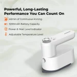 اتو بخار پرودو مدل Heatpulse Portable Steam PDLFSTSIWH - Image 5