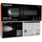 چراغ قوه شارژی پرودو Lumalite 1200 مدل PDFL5101GY - Image 6