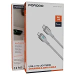 کابل شارژ و انتقال داده تایپ C به لایتنینگ پرودو مدل PDDC27SL - Image 5