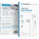 هدفون باسیم پاورولوژی 3.5mm In-Ear Stereo مدل PWEPHR28 - Image 4