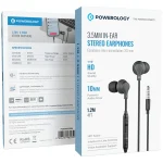 هدفون باسیم پاورولوژی 3.5mm In-Ear Stereo مدل PWEPHR28 - Image 5