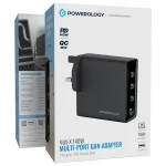 شارژر دیواری چند پورت 140W پاورولوژی مدل Volt-X PWTR407EBK - Image 3