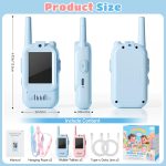 اسباب بازی بی سیم تصویری مدل Video Walkie Talkie کد 13011 دو عددی - Image 7