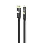 کابل فست شارژ  گرین لاین 2 متری 2‑in‑2 مدل GN2N2C2MTRBK