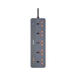 چندراهی برق و شارژر دیواری ۲۵۰۰ وات گرین لاین مدل GNGS250PSBK