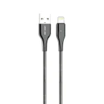 کابل USB-A به Lightning فنری فلزی گرین لاین مدل GNMTSA2LSL