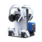 پایه خنککننده و شارژر PS5 گرین لاین مدل GNPS5CSTDWH