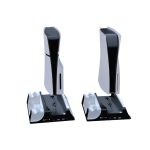 پایه خنککننده و شارژر PS5 گرین لاین مدل GNPS5CSTDWH - Image 3