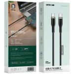 کابل تایپ C گرین لاین کنفی مدل GNBZC2C60WBK - Image 2