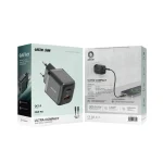 شارژر دیواری 20 وات GaN فست شارژ گرین لاین مدل GNWPQEUCTCBK - Image 2