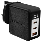 شارژر دیواری پرودو 100W GaN مدل PDFWCH095BK