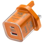 شارژر دیواری 30وات پرودو مدل Tezclarte Dual-Port PDFWCH101 - Image 5