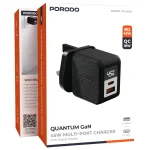 شارژر دیواری 45 وات پرودو مدل Quantum GaN PDFWCH096BK - Image 2