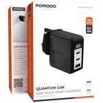 شارژر دیواری 65 وات پرودو مدل Quantum GaN PDFWCH094BK - Image 2