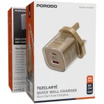 شارژر دیواری 30وات پرودو مدل Tezclarte Dual-Port PDFWCH101 - Image 2