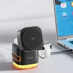 دستگاه شارژ بی‌سیم ۵ در ۱ پرودو مدل Xpert PDC53BK - Image 3
