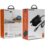 شارژر پرودو 45W GaN مدل Zentrix PDFWCHBC45WBK - Image 2