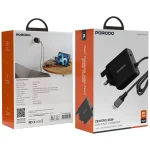 شارژر دیواری پرودو 65W GaN مدل Zentrix PDFWCHBC65WBK - Image 3