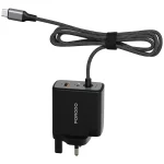 شارژر دیواری پرودو 65W GaN مدل Zentrix PDFWCHBC65WBK - Image 2