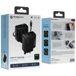 شارژر دیواری پاورولوژی 100W مدل TFT Adapter PWCUQC100WBK - Image 2