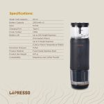 اسپرسوساز شارژی قابل حمل Lepresso مدل LPCFFM0001 - Image 11