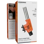 فندک گازی چندکاره Porodo با جرقه‌زن Piezo مدل PDLFST8071BK - Image 4