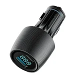 شارژر فندکی پاورولوژی 83W دو پورت مدل Velox PCCSR020BK - Image 5
