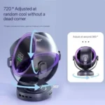 پنکه رومیزی دیجیتال F80 Digital Desktop Fan - Image 10