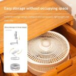 پنکه تاشو شارژی مدل P2000 Folding Fan - Image 4