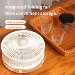 پنکه تاشو شارژی مدل P2000 Folding Fan - Image 2