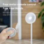 پنکه تاشو شارژی مدل P2000 Folding Fan - Image 5