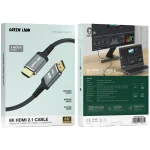 کابل گرین لاین 8K HDMI مدل GN8KHDMI3HDBK - Image 3