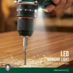 دریل شارژی چکشی Green Lion GD-14 مدل GNGD14D21VGN - Image 4